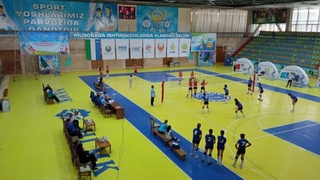 Навоийда волейбол бўйича халқаро мусобақа старт олди