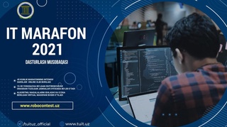 ТАТУда соврин миқдори 60 000 000 сўм бўлган“IT Marafon – 2021”га старт бeрилди!