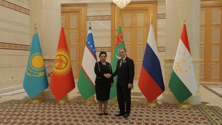 Состоялась встреча делегации Олий Мажлиса Узбекистана с председателем Халк Маслахаты Милли Генгеша Туркменистана