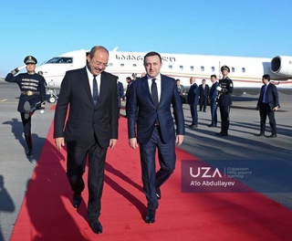 Грузия Премьер-министрі Өзбекстанға келді