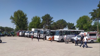 Oʻzbek temir tulporlari afgʻonistonliklarga namoyish etildi