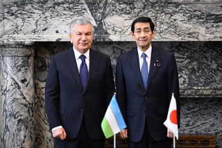 The President of the Republic of Uzbekistan holds a meeting with the President of the House of Councillors of Japan’s Parliament