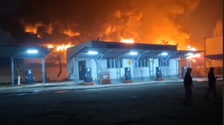 Тошкентдаги "18-автобус сарой" ичида ёнғин чиққани тасдиғини топмади