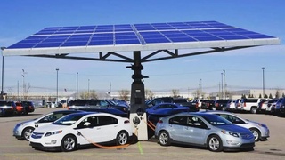 Күн технологиясын пайдаланып, электромобильдерге арналған жоғары жылдамдықты зарядтағыш  құрылғылар жасалады