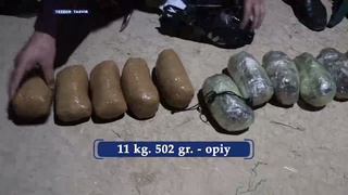 ДХХ: Тожикистон ва Афғонистондан контрабанда йўли билан олиб келинган 78 кг гиёҳвандлик воситаси мусодара қилинди