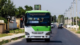 Открыт новый автобусный маршрут № 181 «Фархадский рынок - Янгиюль»