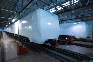 Тошкент метросига яна тўрт вагонли 2 та янги замонавий метро поездлари олиб келинди