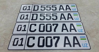 Chiroyli avtoraqamlar roʻyxati va narxi yangilandi