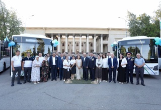 Chirchiq shahrida 35 ta yangi avtobus aholi xizmatiga topshirildi