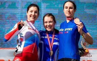 Наша велогонщица София Каримова стала призером на международном турнире