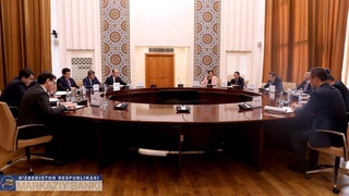 Хитой банки раҳбарияти билан учрашув бўлиб ўтди