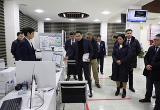 Қозоғистоннинг Туркистон вилояти акимати делегацияси вакиллари Нурафшонга ташриф буюрди