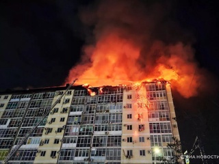 Anapa shahridagi ko'p qavatli uyda yong'in kelib chiqdi, 36 ta xonadon zarar ko'rdi