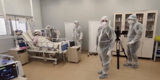 Ведутся съемки документального фильма «Covid-19: синовли кунлар»