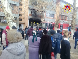 Чирчиқ шаҳрида содир бўлган ёнғинда икки нафар фуқаронинг ҳаёти сақлаб қолинди