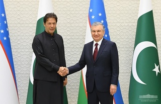 Oʻzbekiston Prezidenti va Pokiston Bosh vazirining muzokaralari boshlandi