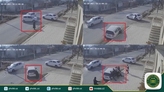 «Спарк» остида қолган аёлни одамлар чиқариб олди