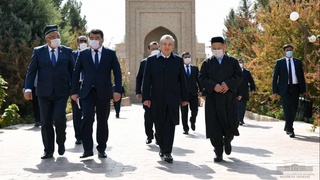 Президент Сурхондарёга келди