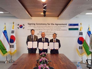 “Nurafshon-Korea New City” loyihasini amalga oshirish boʻyicha kelishuv imzolandi