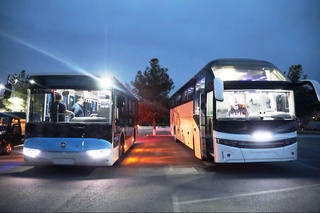 Фарғонага Хитойдан янги автобуслар олиб келинмоқда