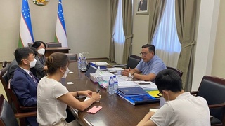 Состоялась встреча с представителями Посольства Кореи в Узбекистане