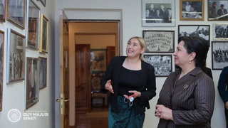 Члены делегации Узбекистана посетили мемориальный комплекс Ата-Бейит в Бишкеке