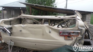 Олиб қочилган автомашина металлоломдан топилди