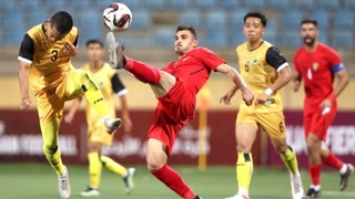 Иордания U23 забила Брунею девять безответных мячей