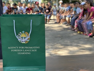 Ўзбекистонда илк бор бошланғич синф ўқувчилари учун хорижий тил йўналишидаги оромгоҳ фаолияти йўлга қўйилди