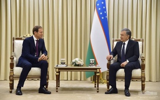 O‘zbekiston Respublikasi Prezidenti Rossiya delegatsiyasi bilan uchrashdi