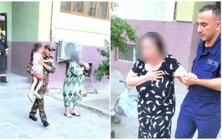 Buxorodagi koʻp qavatli uyning yertoʻlasi yonib ketdi