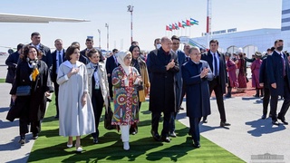 O‘zbekiston va Turkiya Prezidentlari Xivada