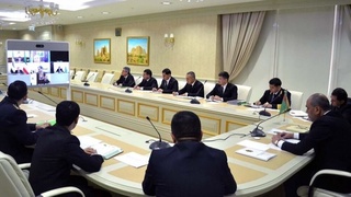 Ўзбекистон транспорт вазири Элёр Ғаниев Туркманистон ва эронлик ҳамкасблари билан музокара ўтказди