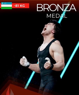 Тоштемиров бир гүмис ҳәм қола медалын жеңип алды