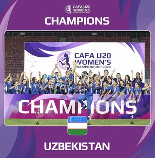 Женская сборная Узбекистана U20 по футболу стала победителем турнира CAFA