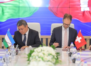 Ўзбекистон ва Швейцария ўртасида “Мусодара қилинган активларни тақсимлаш тўғрисидаги битим“ имзоланди