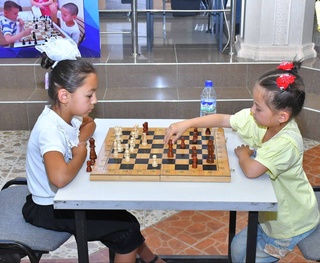 Состязались юные шахматисты