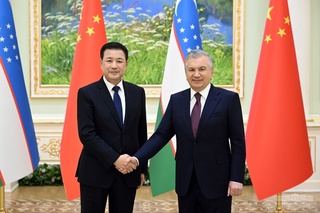 The President of the Republic of Uzbekistan receives the delegation of the People’s Republic of China