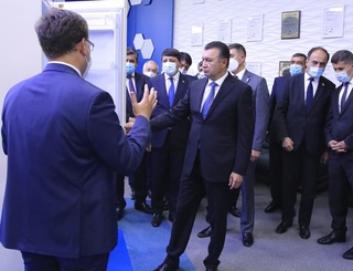 Тожикистон ҳукумат делегацияси пойтахтимиздаги «TEXNOPARK» МЧЖ ишлаб чиқариш корхоналари фаолияти билан танишди