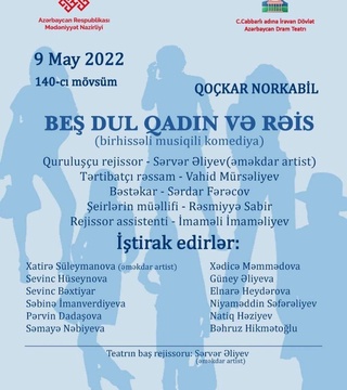 Озарбайжонда ўзбек ёзувчисининг асари саҳналаштирилди