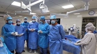 Саксон тўрт ёшли беморда аортал клапан имплантацияси муваффақиятли ўтказилди