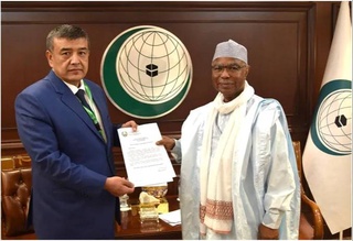 Новый постоянный представитель Узбекистана при ОИС вручил верительные грамоты генеральному секретарю Организации исламского сотрудничества