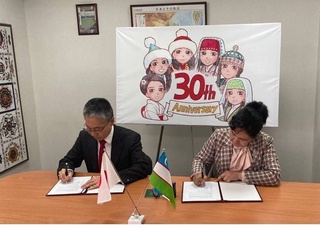 Yaponiya elchixonasi bilan Qo'shtepadagi bolalar bog'chasi uchun qariyb 41 ming dollarlik grant shartnomasi imzolandi