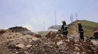 В Андижанской области прекращена незаконная деятельность по обжигу извести, наносящая вред окружающей среде