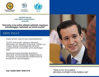 Умумий ўрта таълим сифатини ошириш масалалари муҳокама қилинди