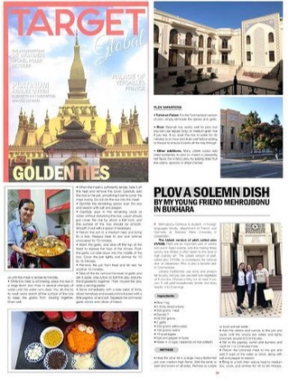 Belgiyadagi ommabop jurnalda o‘zbek oshini tayyorlash jarayoniga bag‘ishlangan qo‘llanma chop etildi