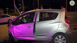 ДТП в Мирабадском районе: пьяный за рулем