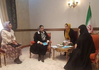 Делегация Узбекистана встретилась с супругой Президента Ирана