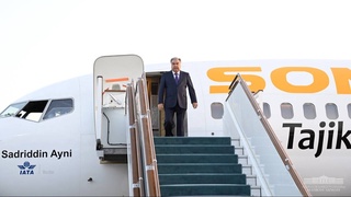 Тәжікстан Президенті ШЫҰ саммитіне қатысу үшін Самарқандқа келді