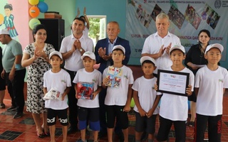 "Ниҳол"даги болажонларга шодлик улашилди